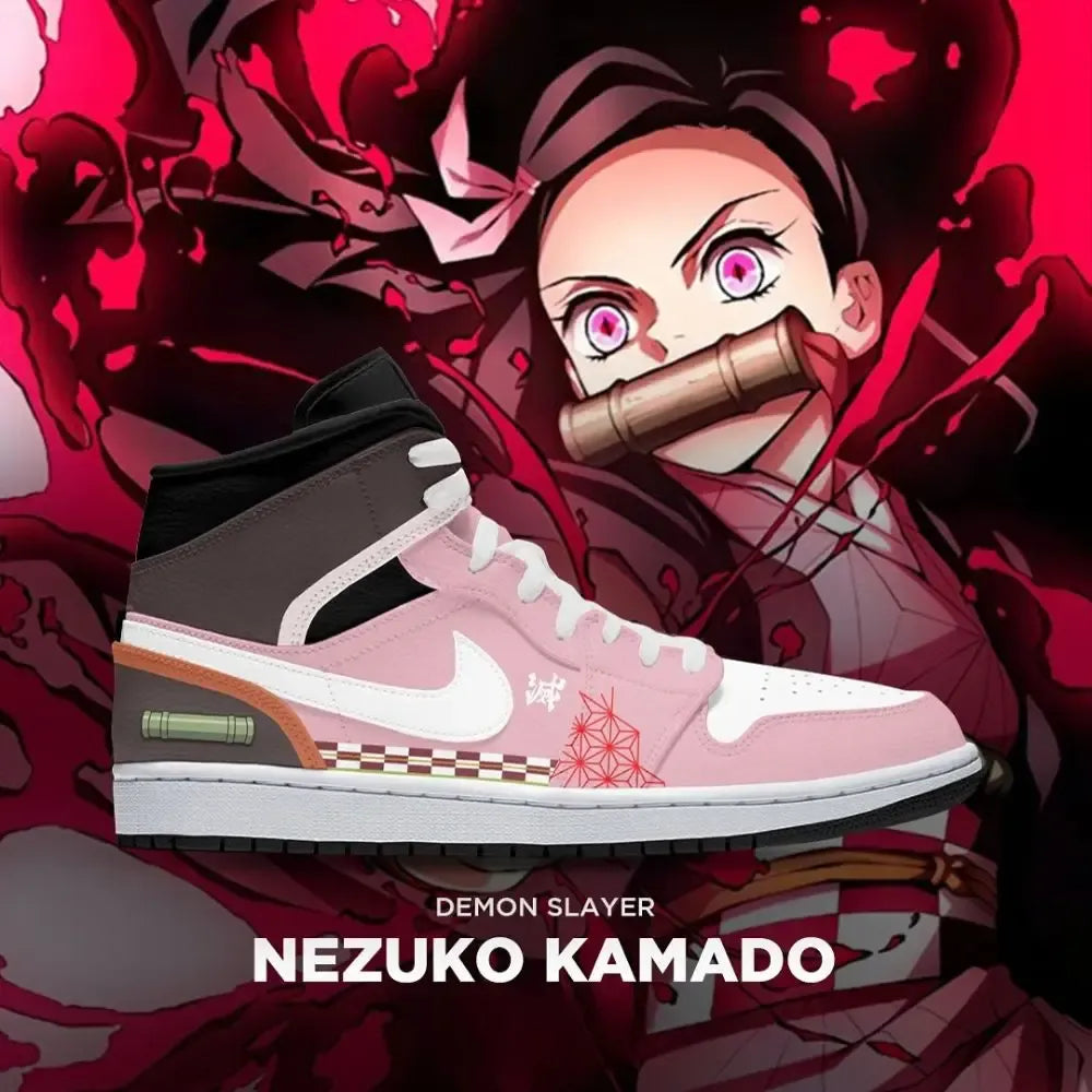 Nezuko Kamado Demon Slayer Limited High Top Shoes