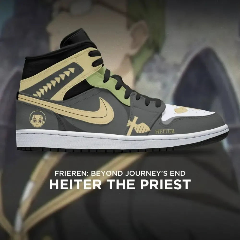 Heiter The Priest Frieren Beyond Journey End Hightop Shoes