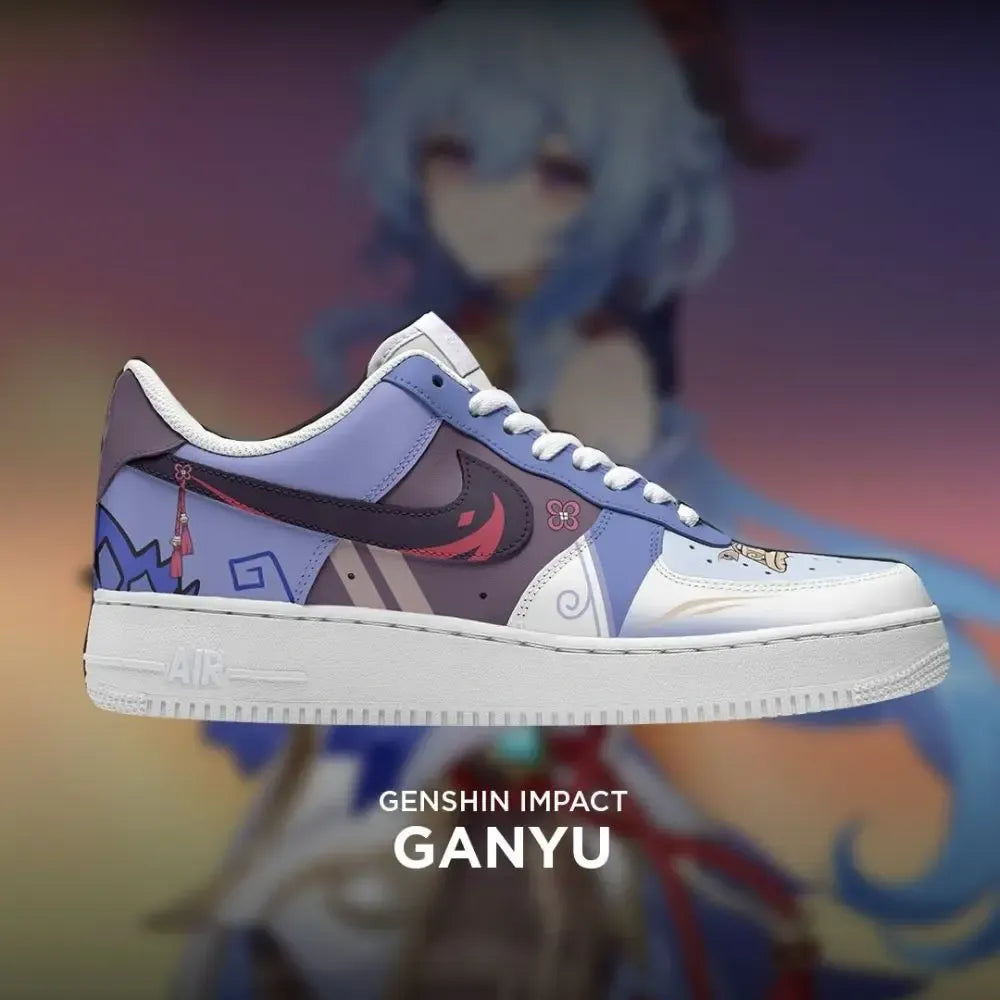 Ganyu Genshin Impact Low Top Shoes