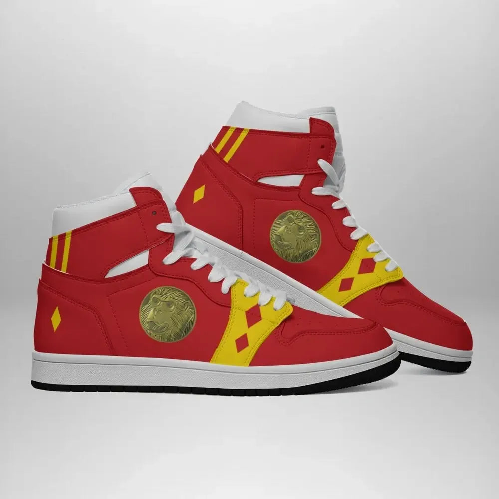 Red Ranger Ninjetti Special High Top Shoes