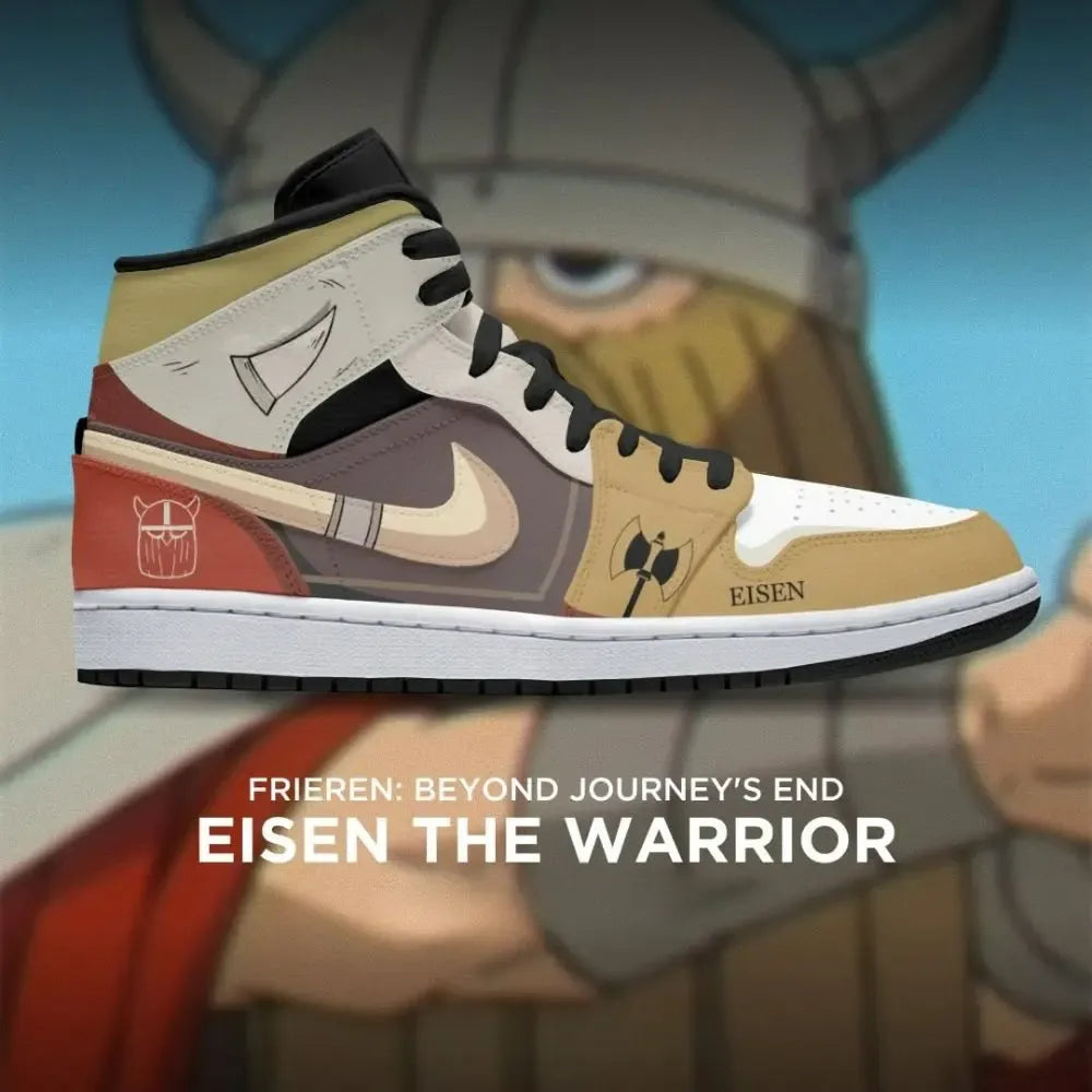 Eisen The Warrior Frieren Beyond Journey End Hightop Shoes