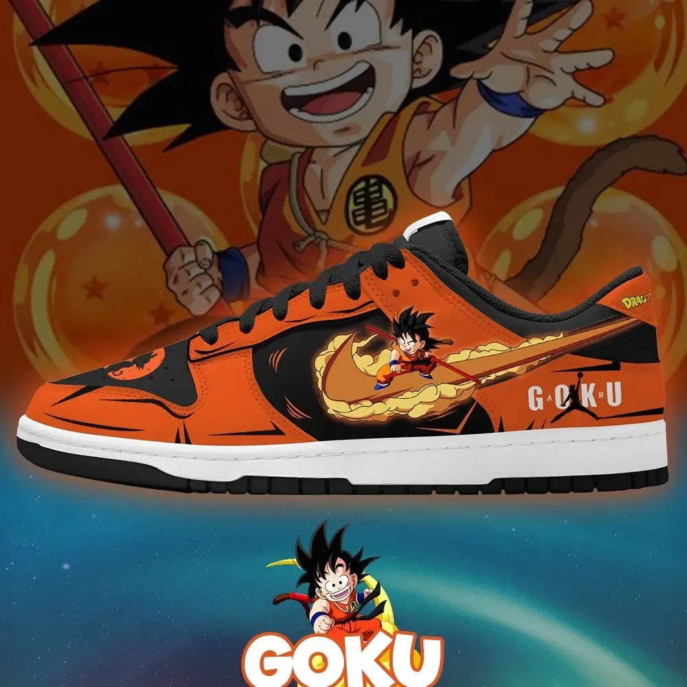 Son Goku V.3 Dragon Ball Edition Low Top Shoes