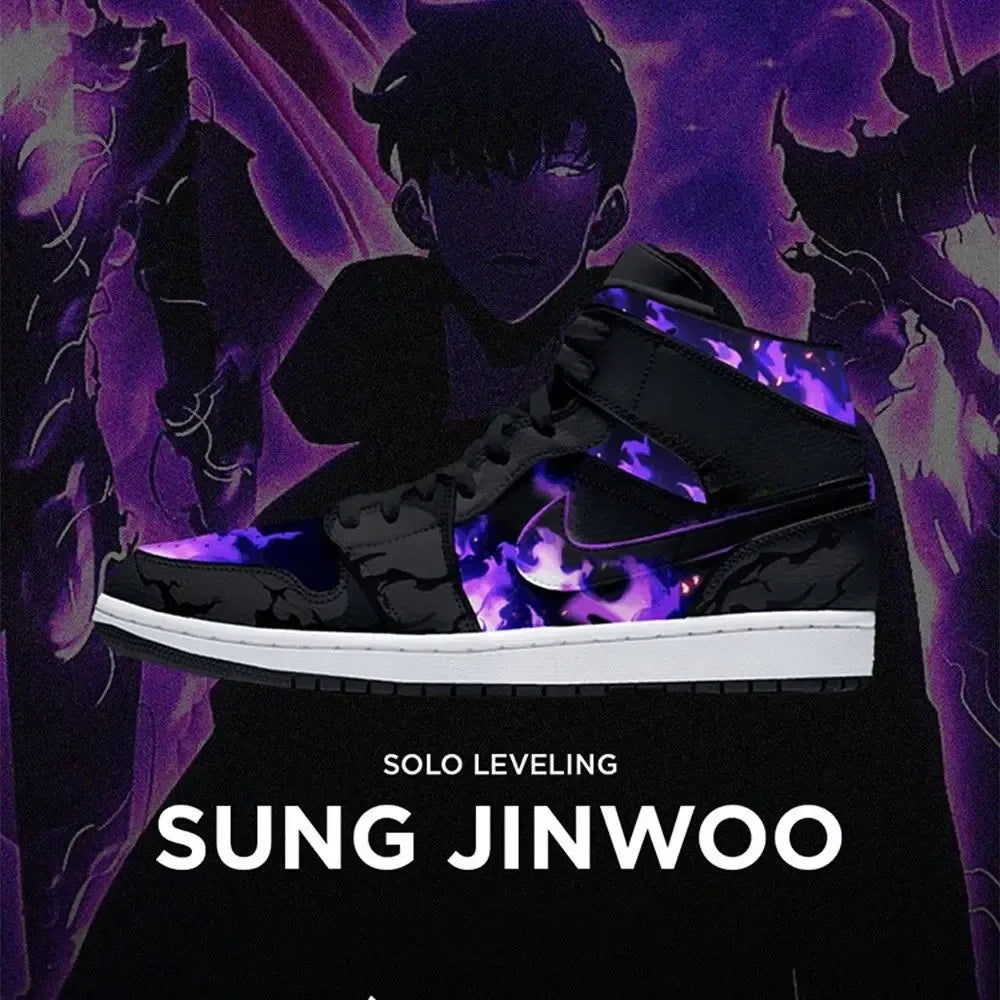 Sung Jinwoo V2 Solo Leveling Special High Top Shoes
