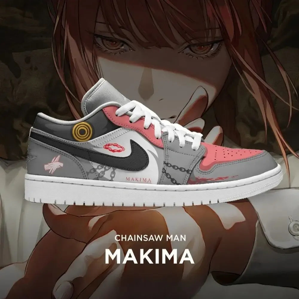 Makima Chaisaw Man Edition Low Top Shoes