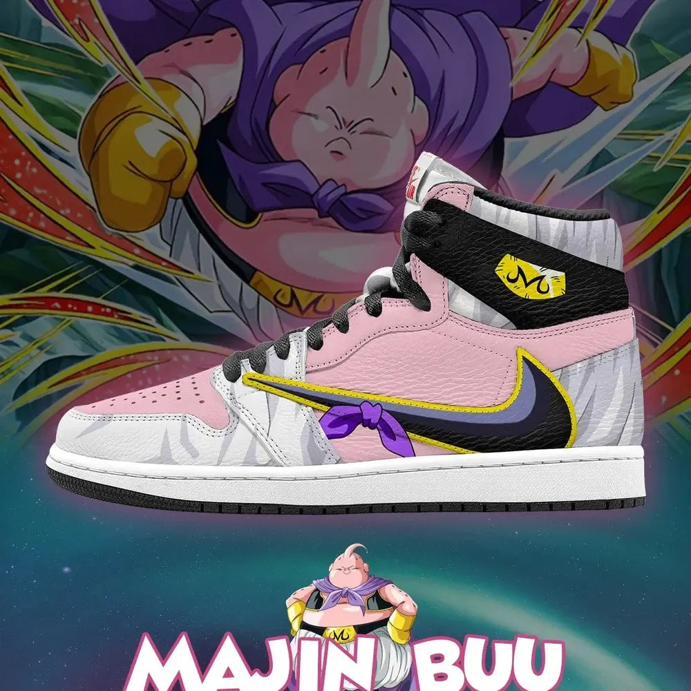 Majin Buu V.2 Dragon Ball Edition High Top Shoes