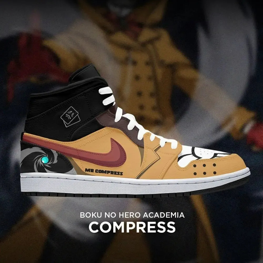 Compress Boku No Hero Academia High Top Shoes