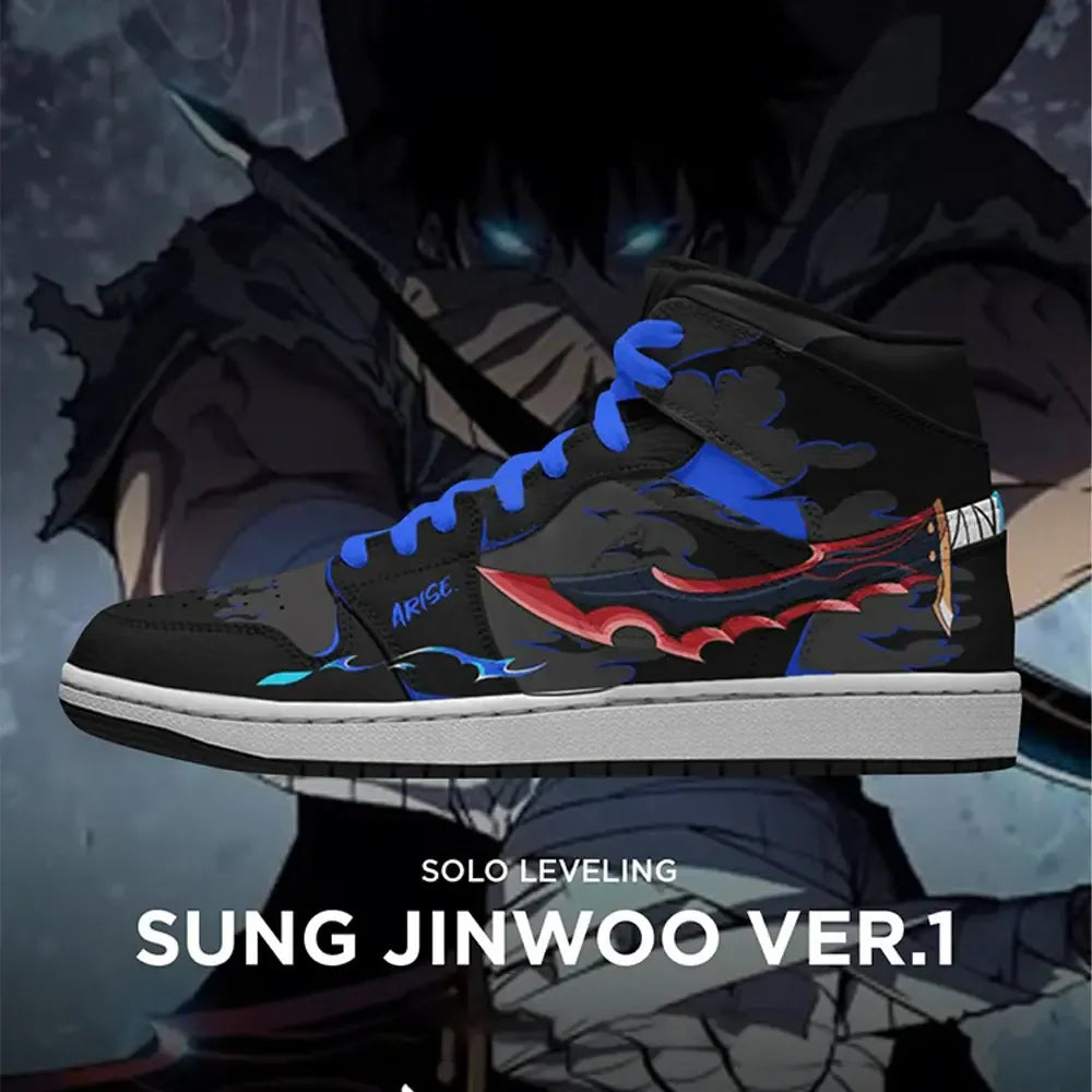 Sung Jinwoo Solo Leveling Special High Top Shoes
