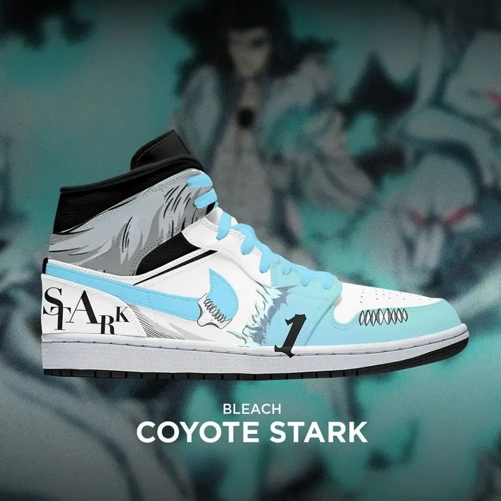 Coyote Stark Bleach High Top Shoes