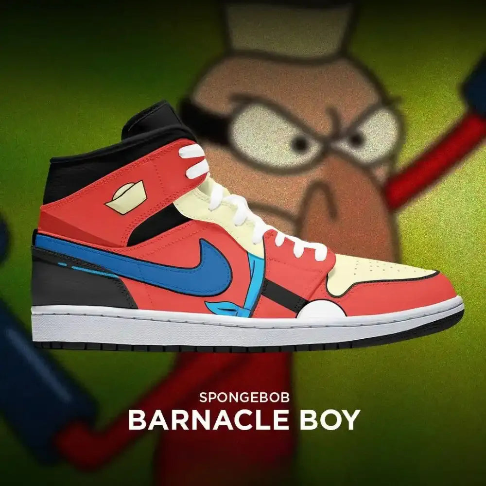Barnacle Boy Spongebob Edition High Top Shoes