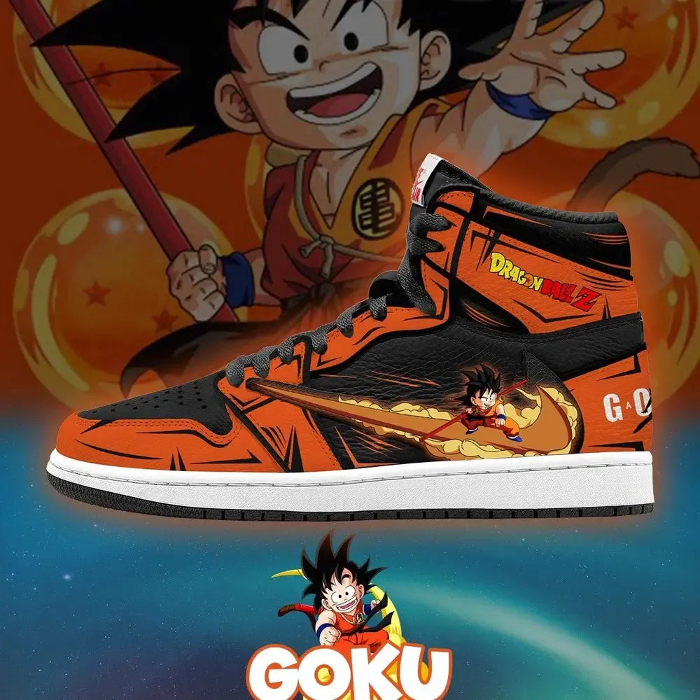 Son Goku V.4 Dragon Ball Edition High Top Shoes