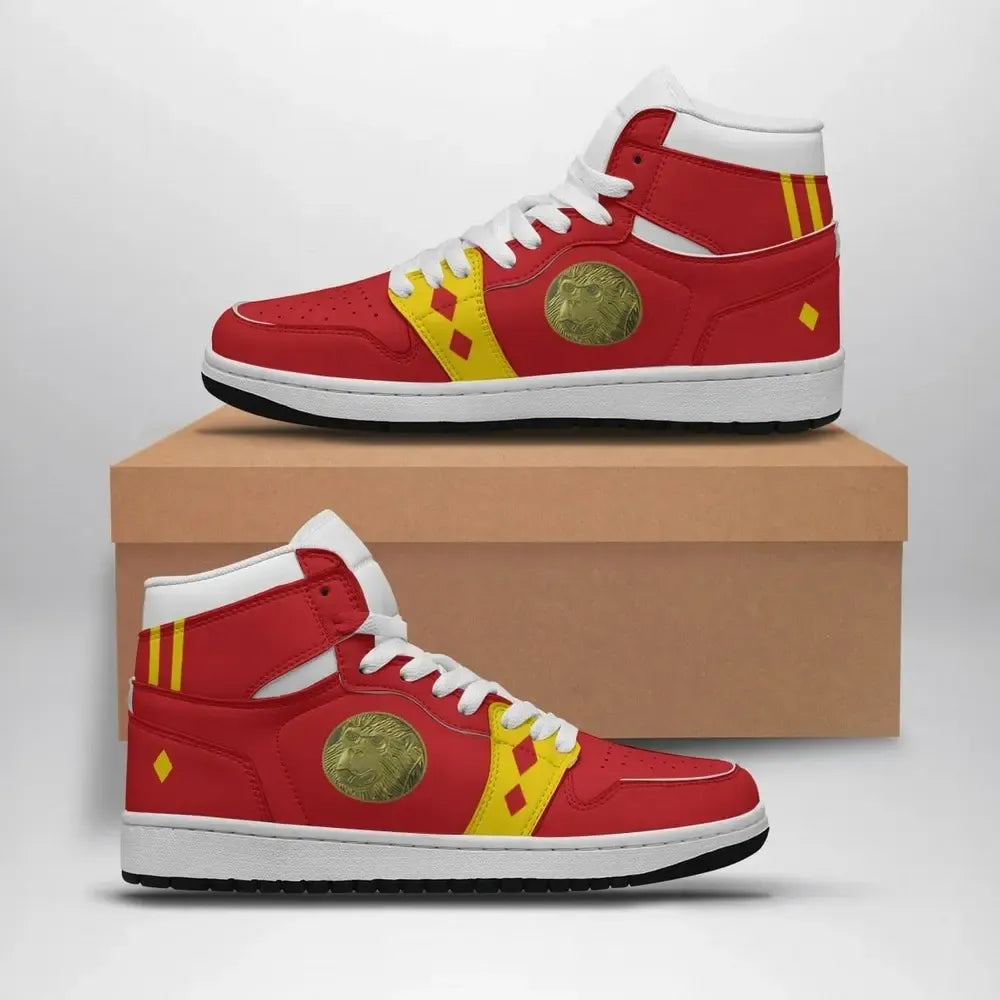 Red Ranger Ninjetti Special High Top Shoes