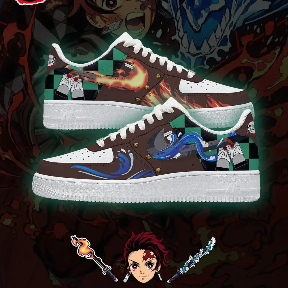 Tanjiro Limited Demon Slayer Low Top Shoes