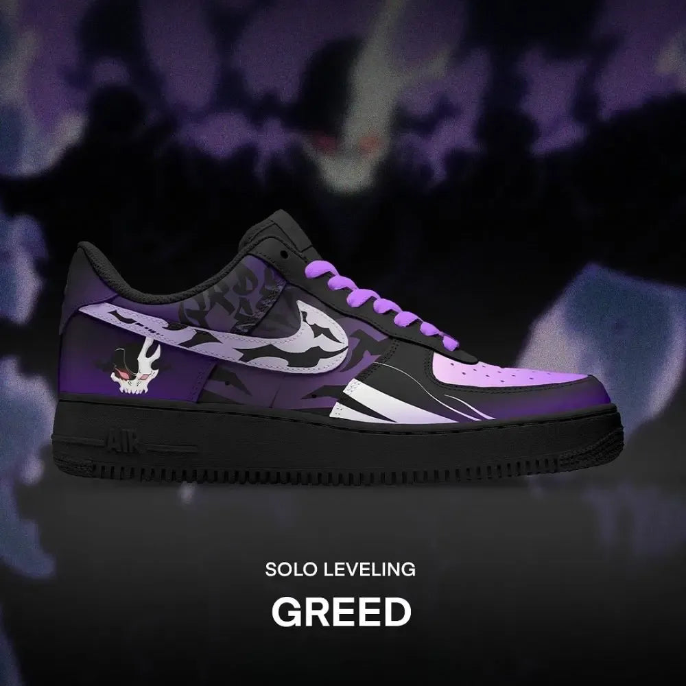 Greed Solo Leveling Limited Low Top Shoes