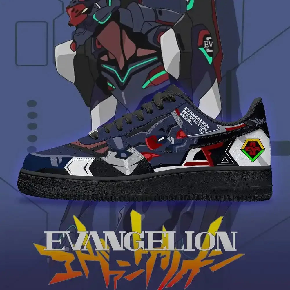 Eva-03 V.1 Neon Genesis Evangelion Low Top Shoes
