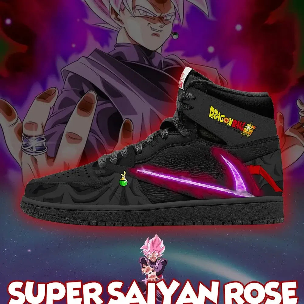 Super Saiyan Rose V.1 Dragon Ball Edition High Top Shoes