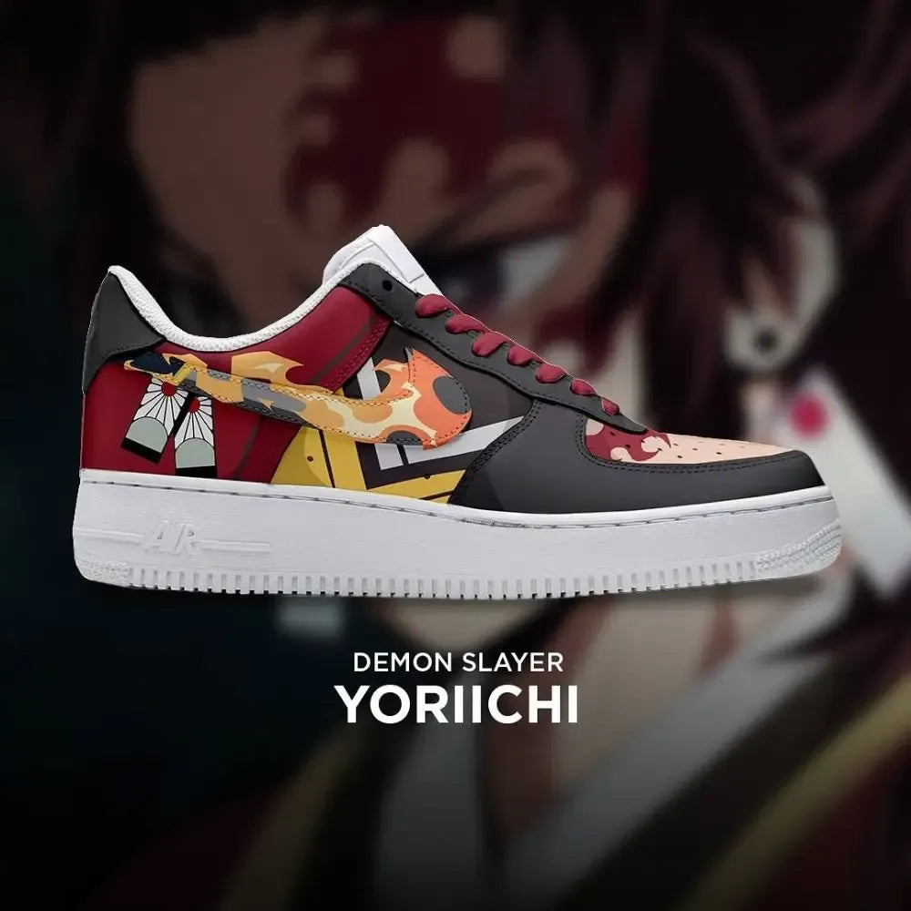 Yoriichi Hashira Demon Slayer Low Top Shoes