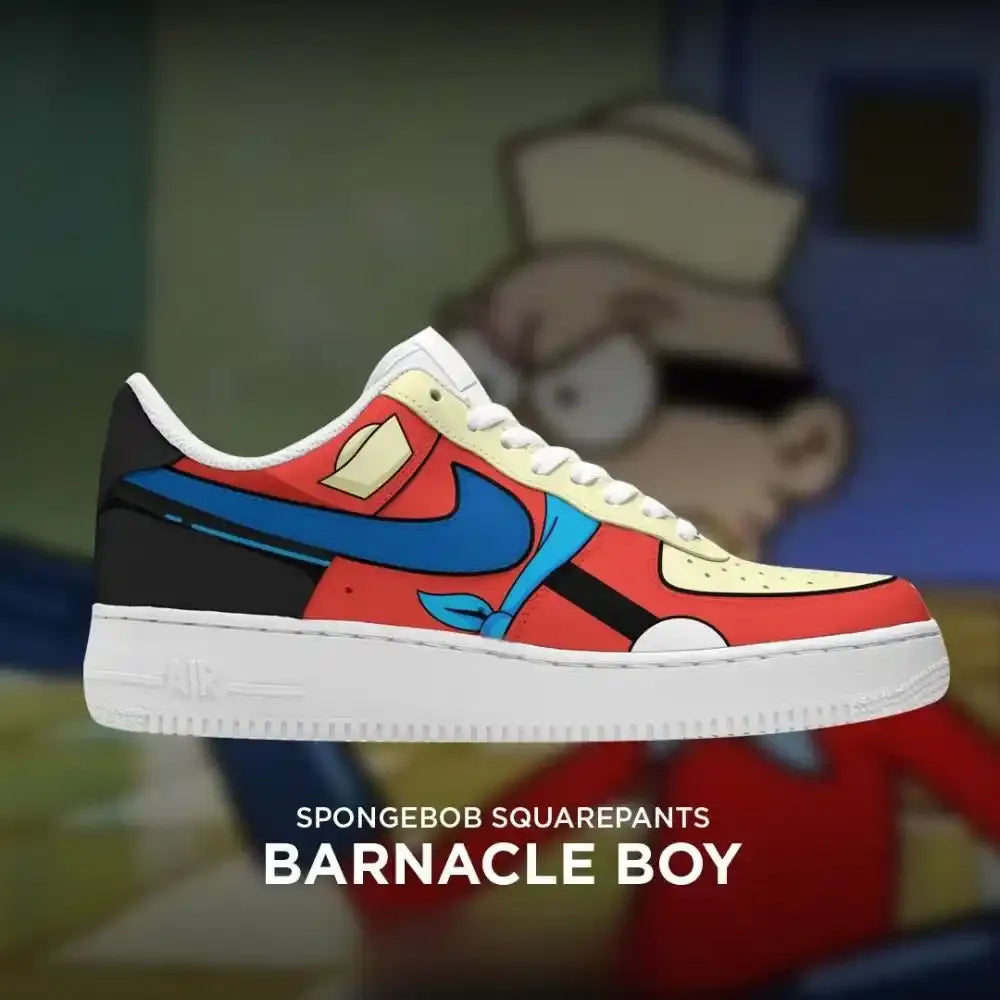 Barnacle Boy Af1 Spongebob Edition Low Top Shoes