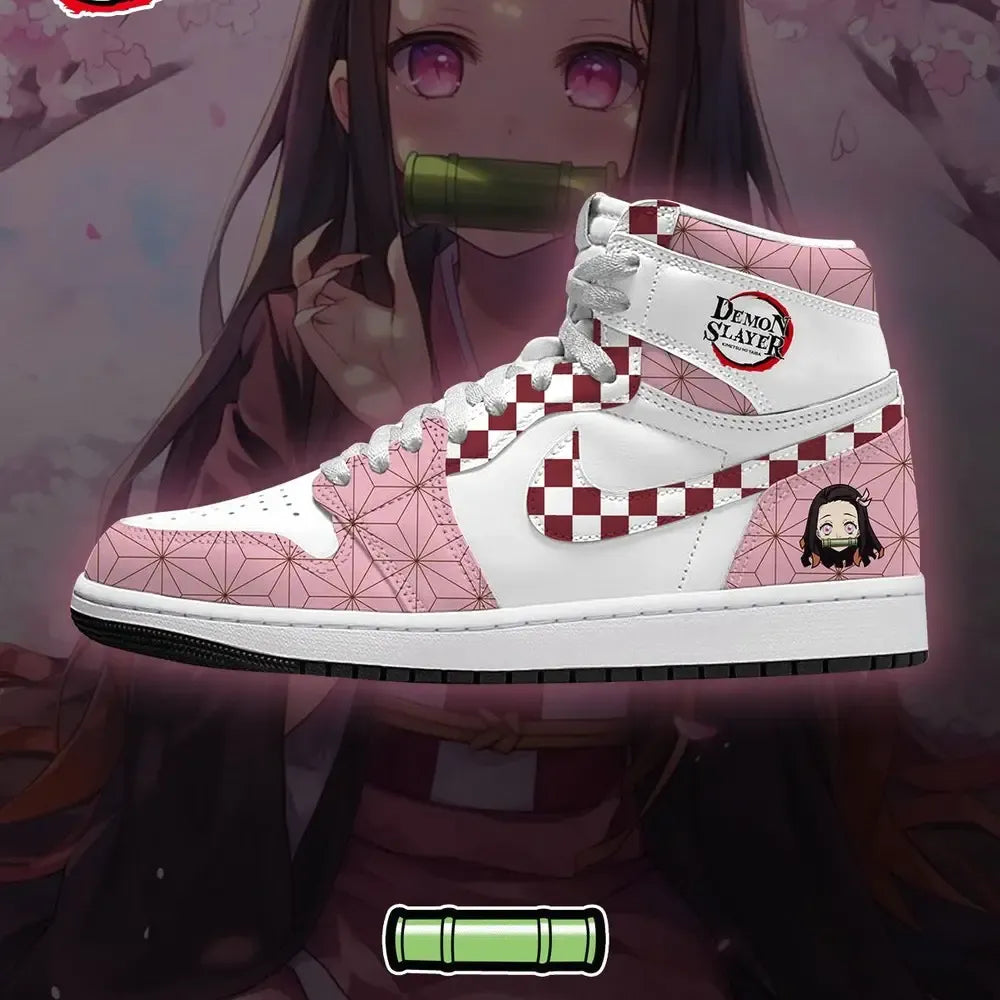 Nezuko Kamado V.6 Demon Slayer Limited Edition High Top Shoes
