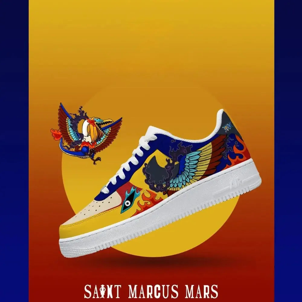 Saint Marcus Mars V.1 One Piece Limited Custom Low Top Shoes