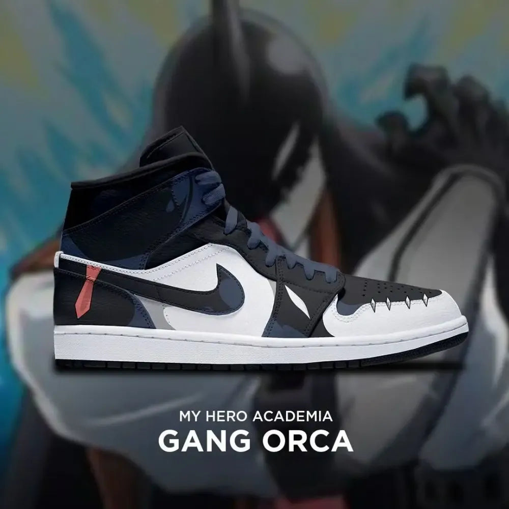 Gang Orca My Hero Academia Edition High Top Shoes