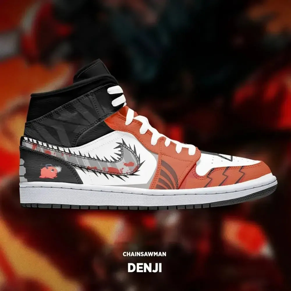 Denji Chainsaw Man Limited High Top Shoes