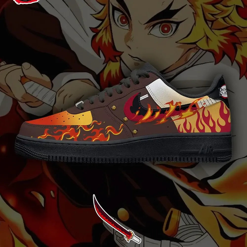 Rengoku Limited Demon Slayer Low Top Shoes