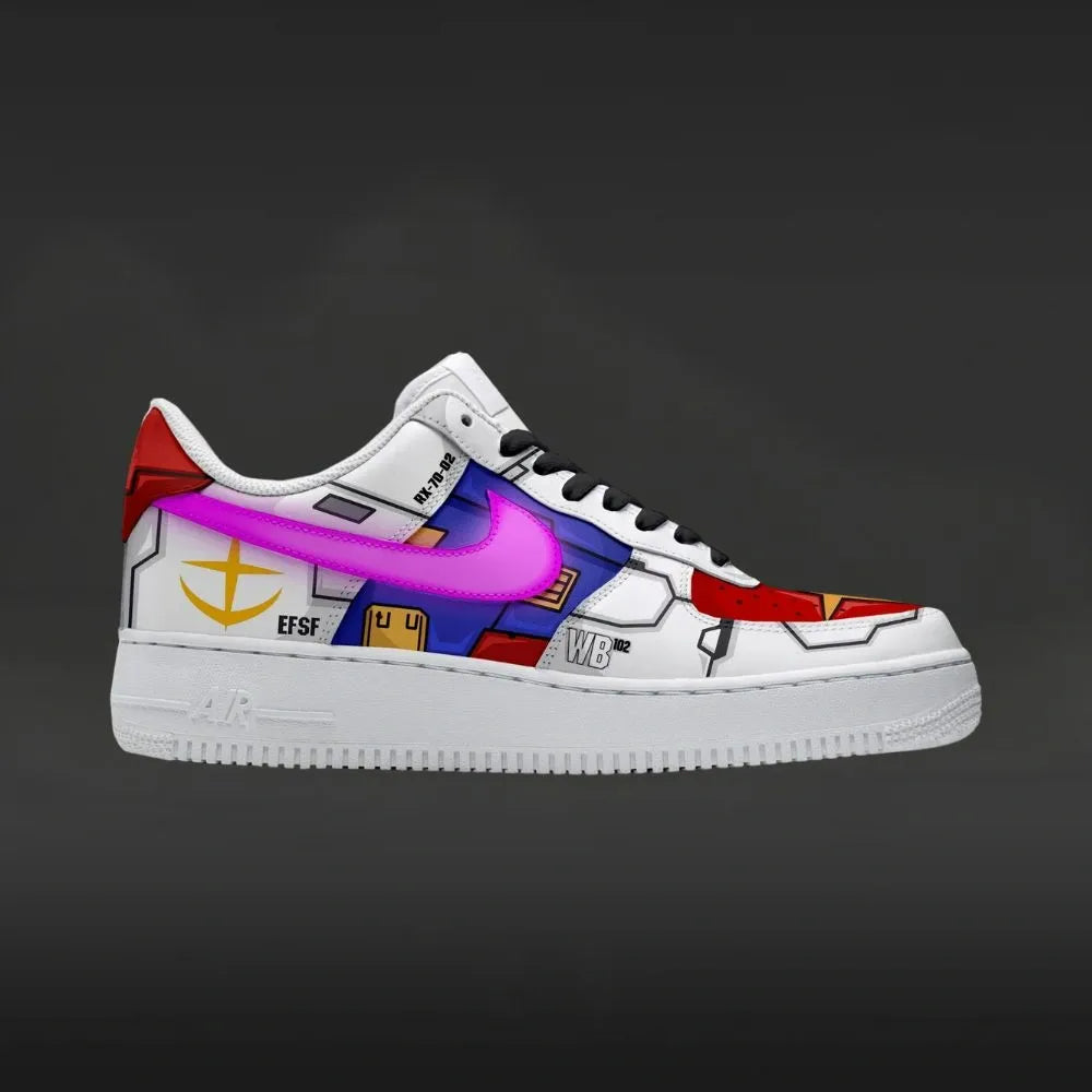 Rx 78 Gundam Custom Low Top Shoes