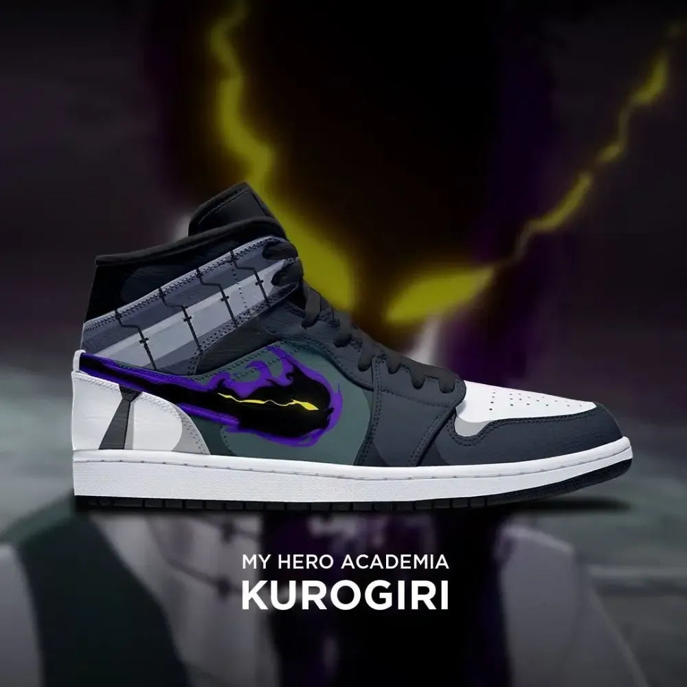 Kurogiri My Hero Academia Edition High Top Shoes