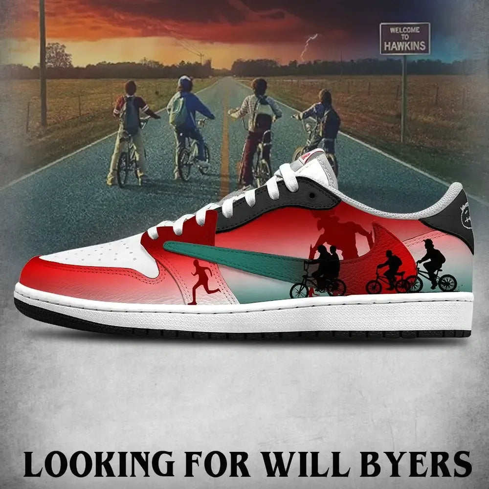 Will Byers V.2 Stranger Things Custom Low Top Shoes