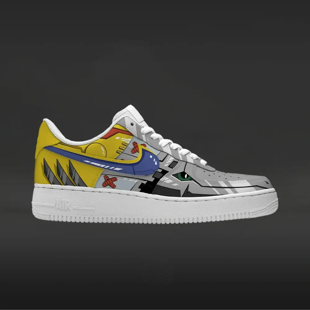 Wargreymon Digimon Custom Low Top Shoes