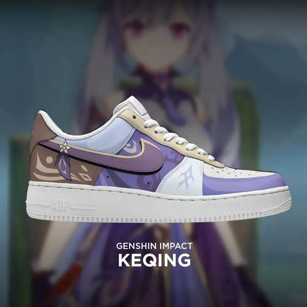 Keqing (2) Genshin Impact Low Top Shoes