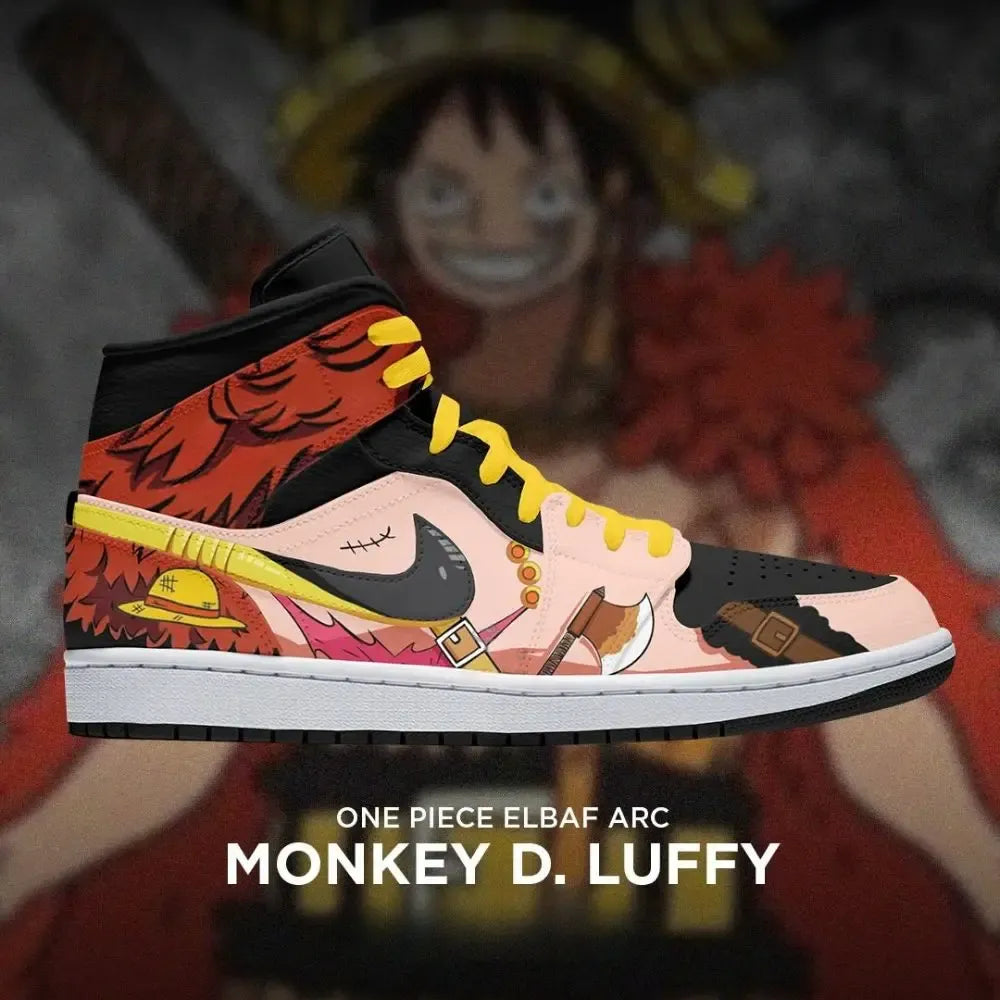Monkey D. Luffy One Piece Elbaf Arc High Top Shoes