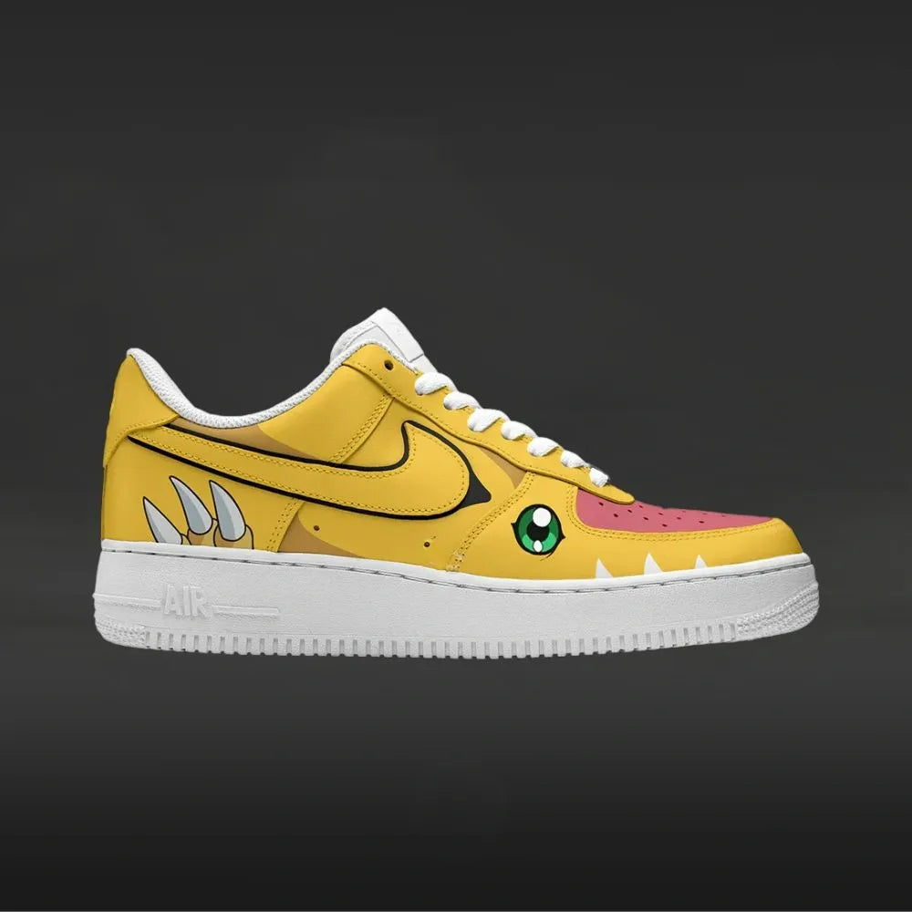 Agumon Digimon Custom Low Top Shoes