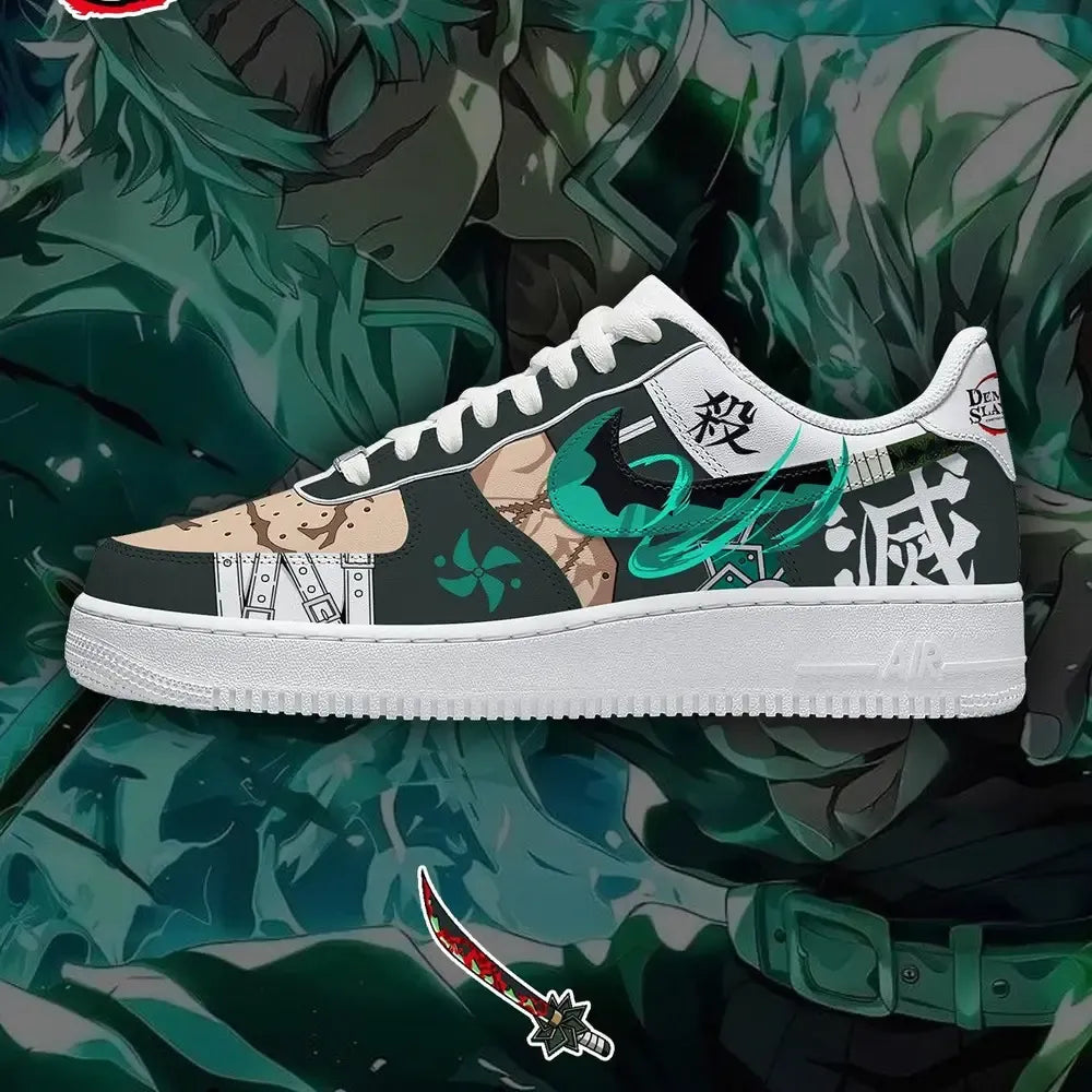 Sanemi Limited Demon Slayer Low Top Shoes