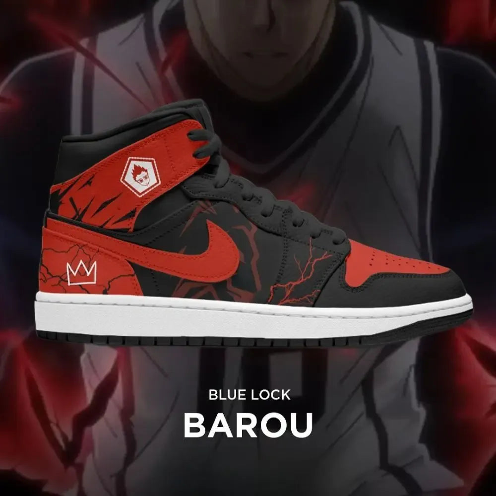 Barou Blue Lock Special High Top Shoes