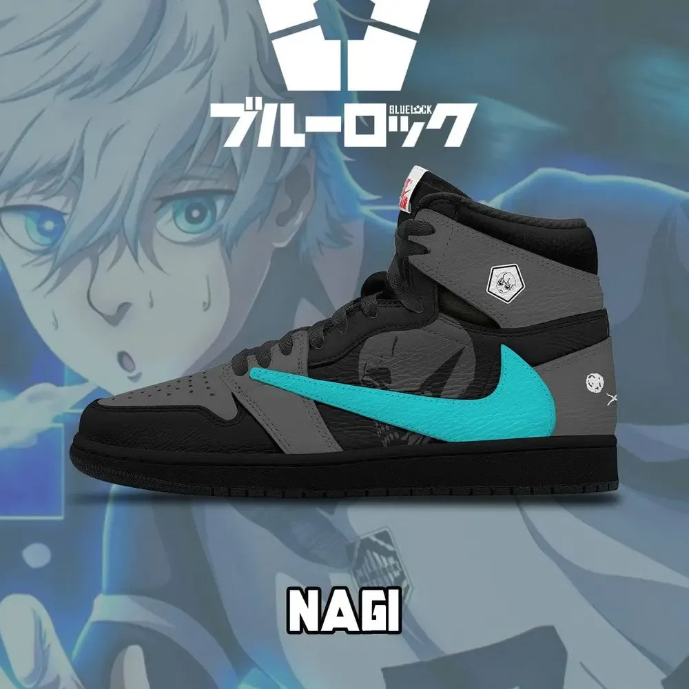 Seishiro Nagi V.2 Blue Lock High Top Shoes