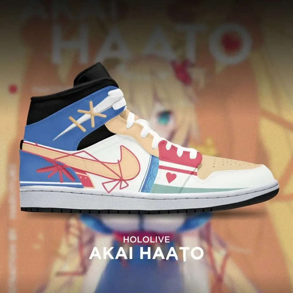Akai Haato Hololive Special High Top Shoes