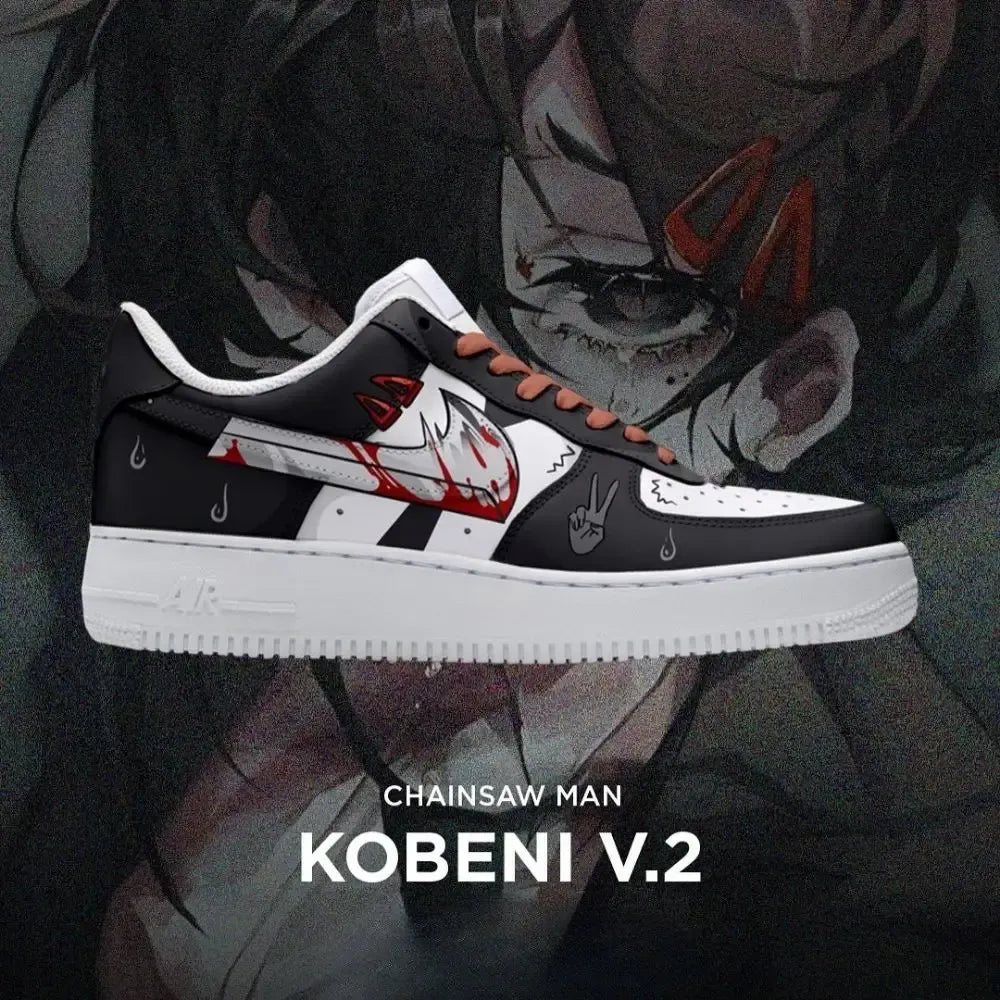 Kobeni Chaisaw Man Edition Low Top Shoes