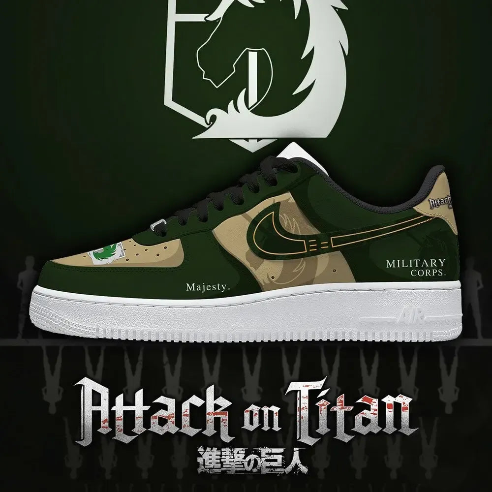 Military Police Regiment V.1 Attack on Titian Special Edition Lowtop Shoes