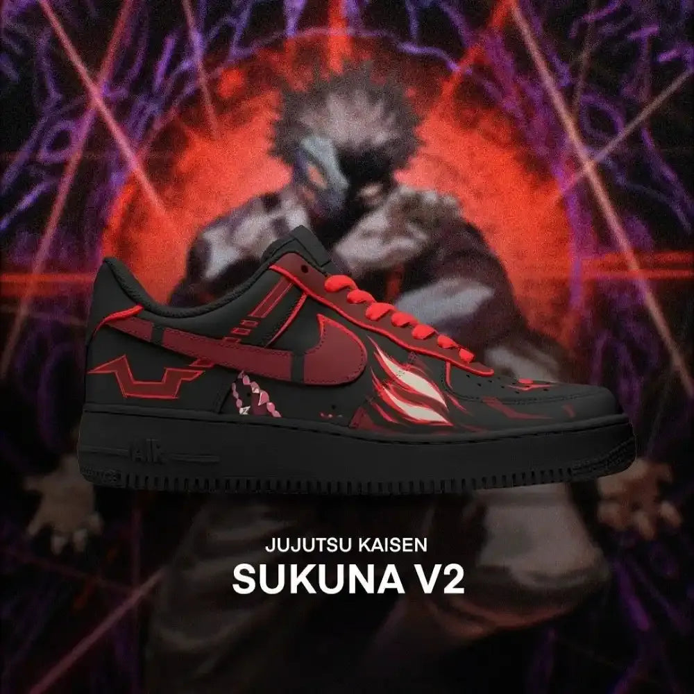 Sukuna V2 Jujutsu Kaisen Edition Low Top Shoes