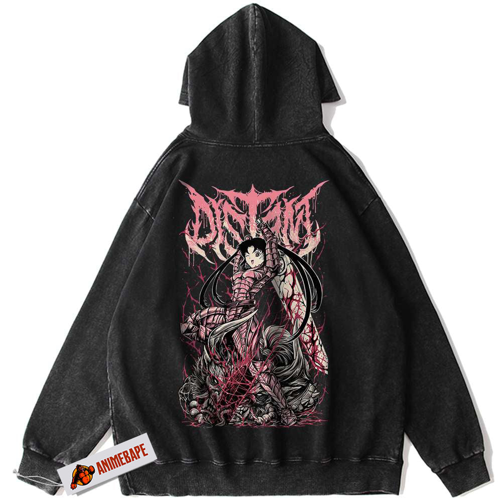 Sailor Moon Usagi Tsukino Berserk Vintage Anime Hoodie for Fans