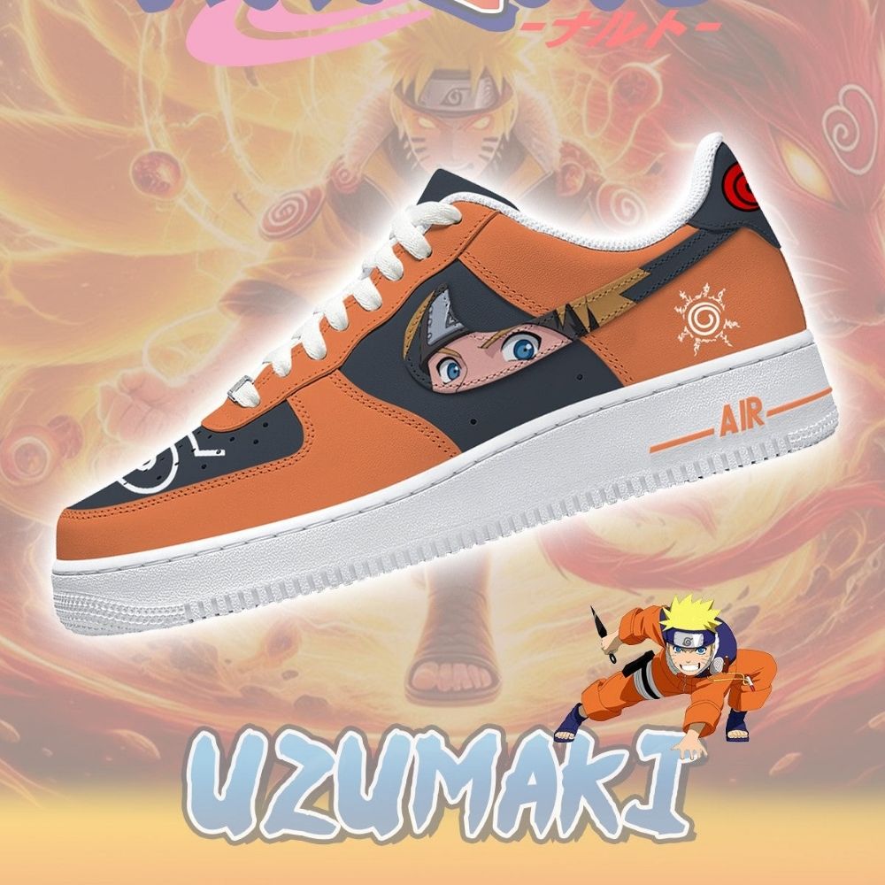 Uzumaki No.1 Naruto AF1 Shoes