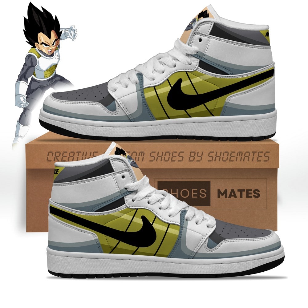 Vegeta Air Jordan 1 High Top Shoes