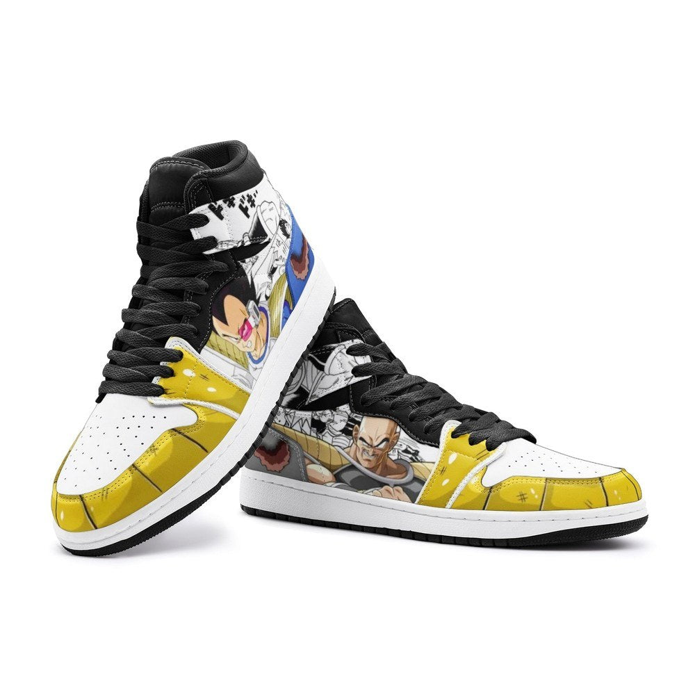 Vegeta And Nappa Dragon Ball Z Air Jordan 1 High Top Shoes