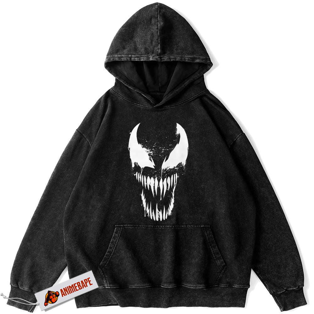 Vintage Marvel Comics Venom Hoodie for Men and Women