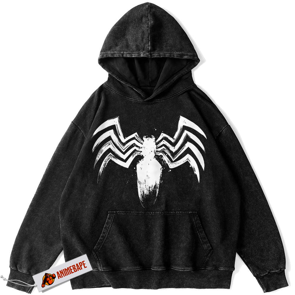 Marvel Venom Vintage Hoodie for Men and Women, Cozy Design