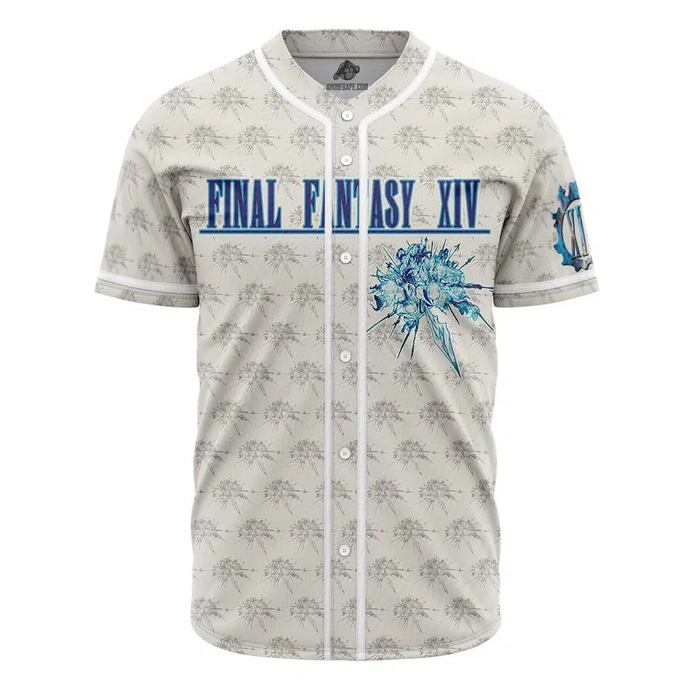 Warrior of Light Final Fantasy XIV Baseball Jersey
