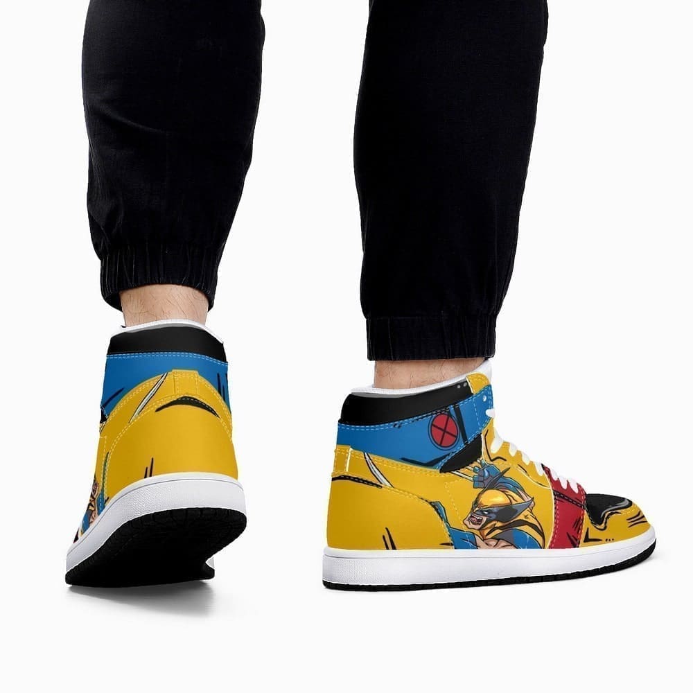 Wolverine Air Jordan 1 High Top Shoes