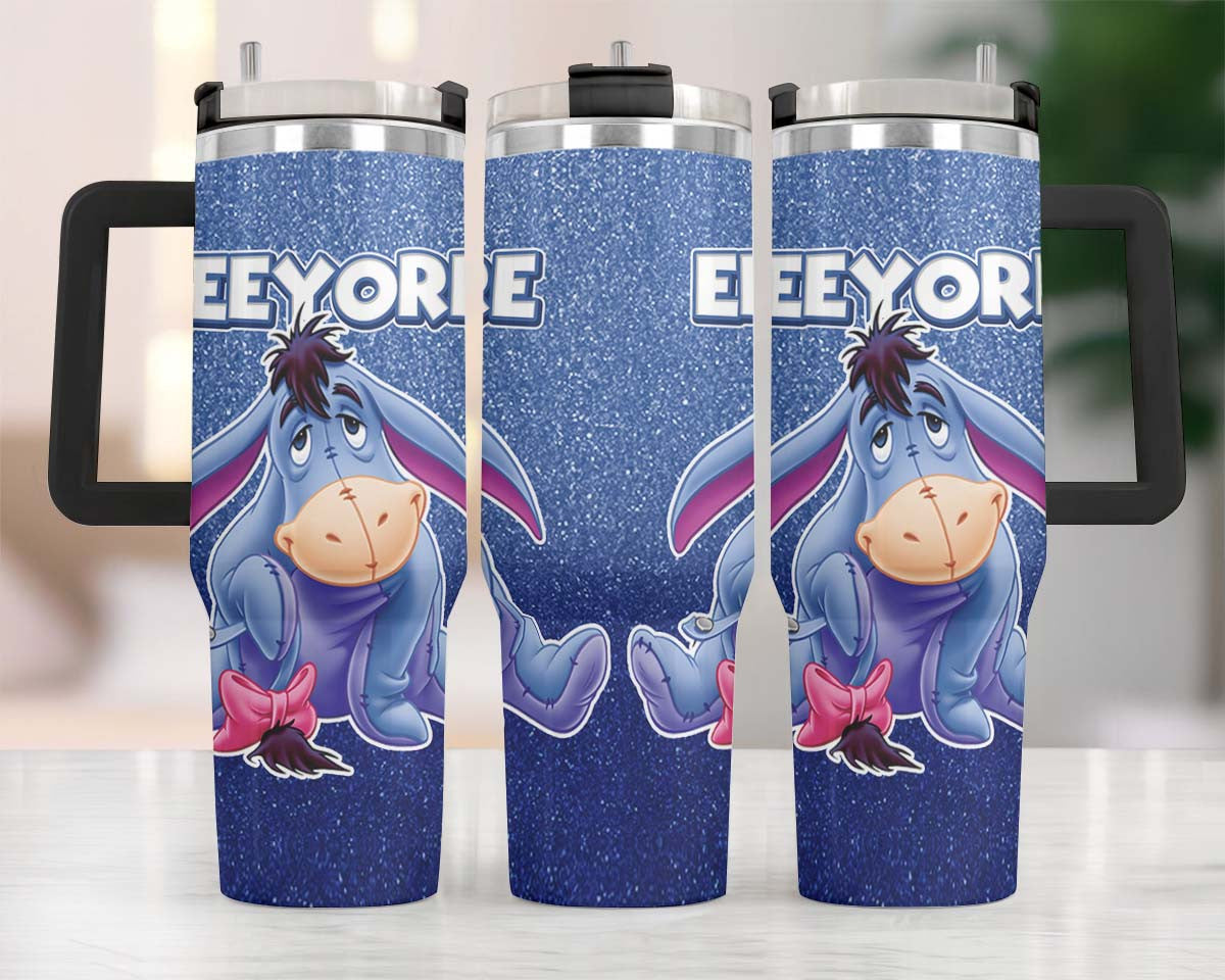 Disney Winnie the Pooh Eeyores Large Tumbler