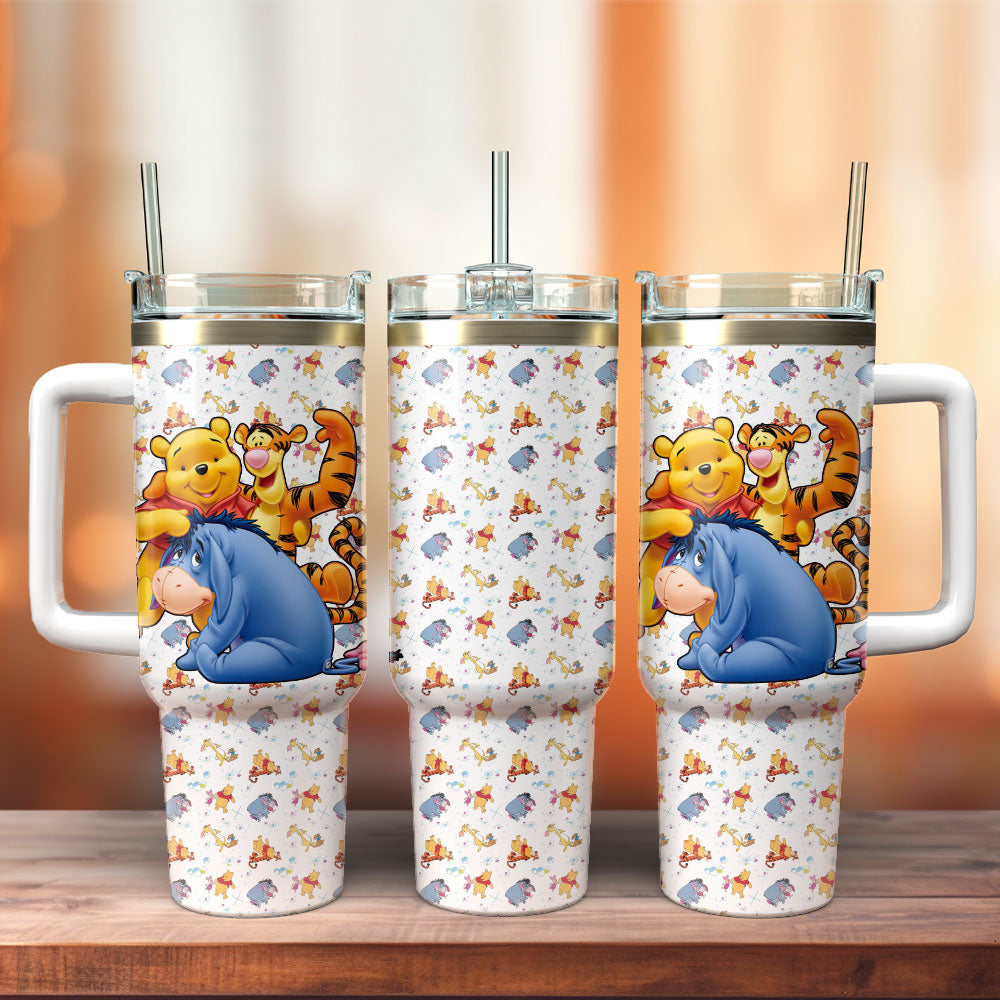 Disney Winnie the Pooh And Friends Large Tumbler
